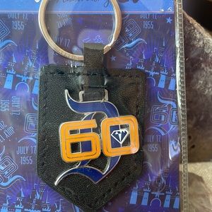 Disneyland 60th Birthday keyring